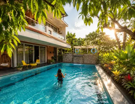 Tropical Villa w Big Swimming Pool 4BHK